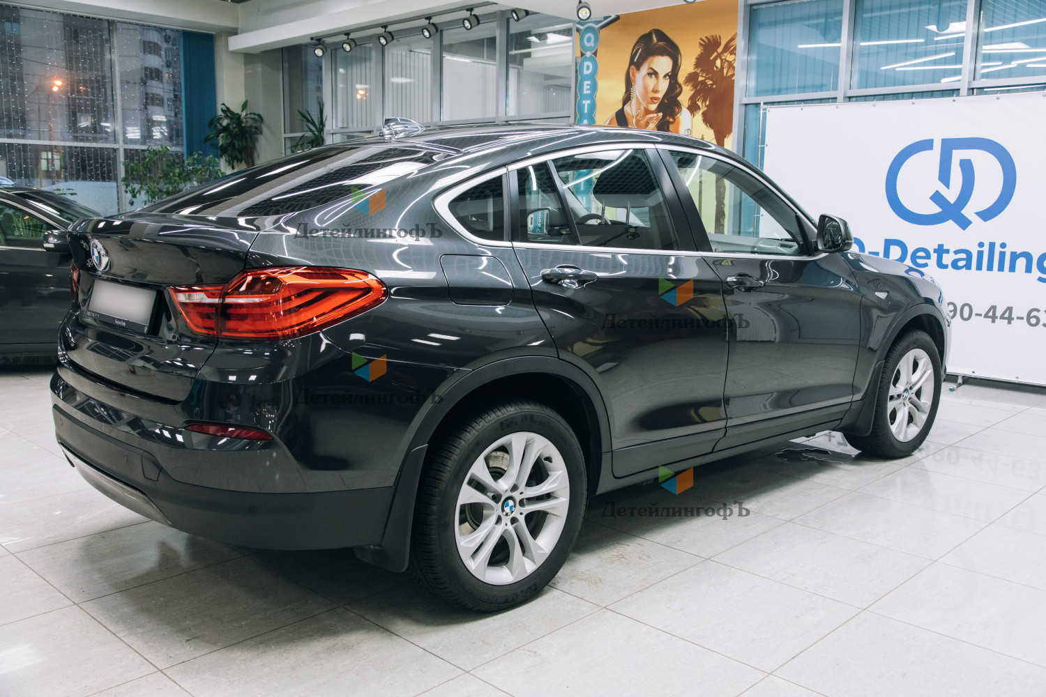 Полировка и нанесения керамики BMW X4