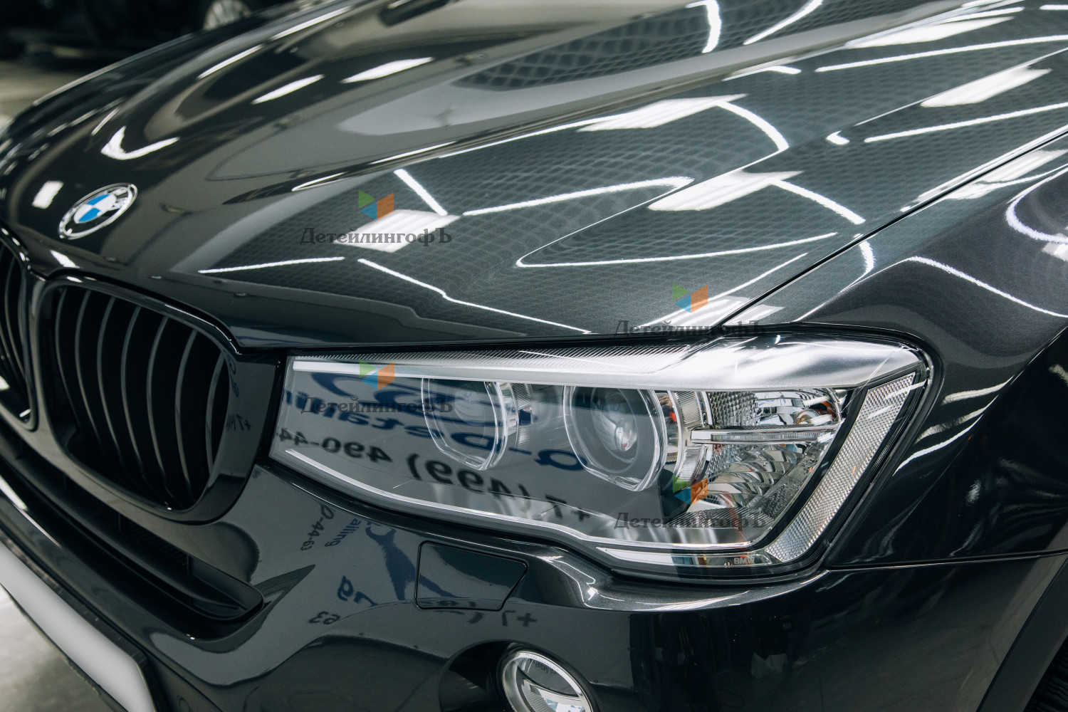 Полировка и нанесения керамики BMW X4
