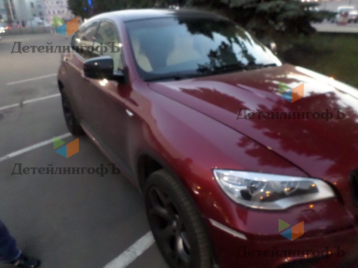 Восстановление крыла и бампера на BMW X6
